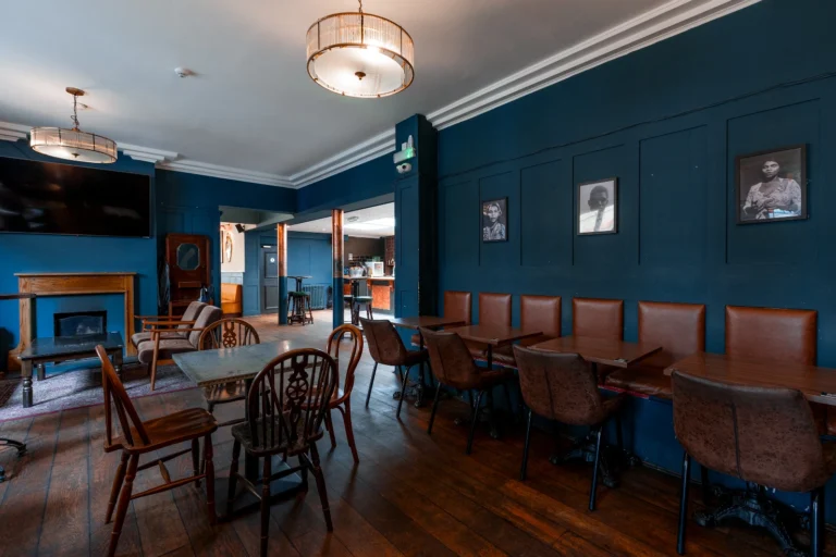 Bar area from door