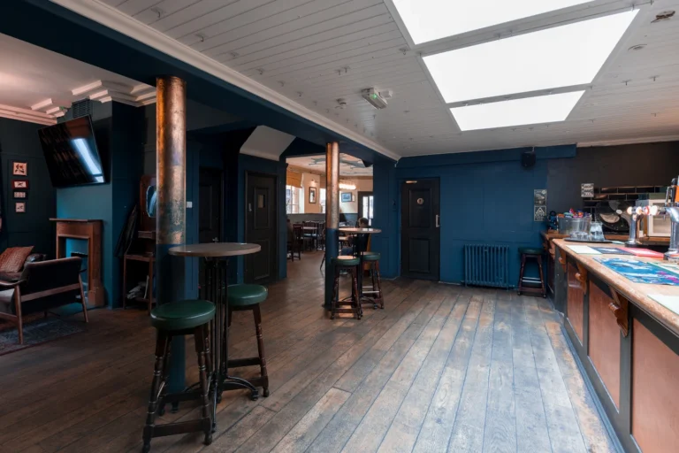 Bar from right looking at door